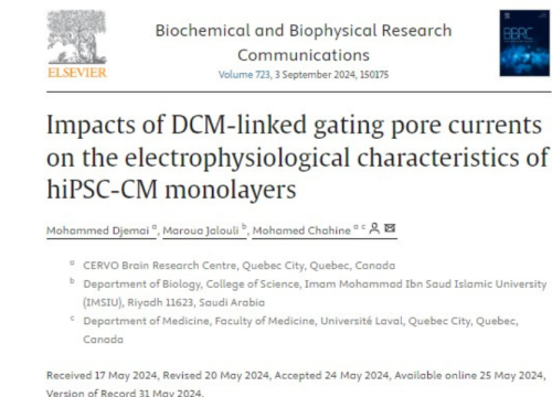 Biochemical and Biophysical Research Communications, 25 May 2024