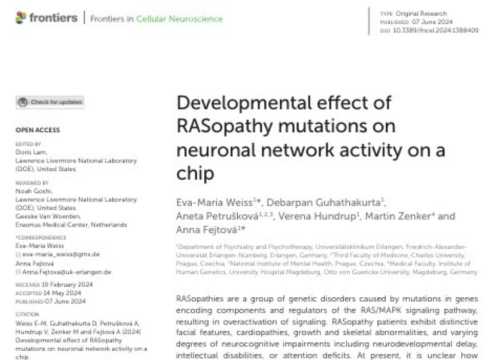 Frontiers in Cellular Neuroscience, 06 June 2024