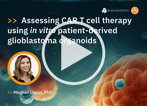 Assessing CAR T response with patient-derived glioblastoma organoids