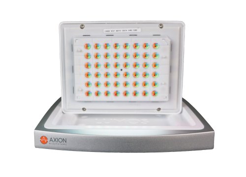Axion BioSystems Lumos 48 well optogenetic stimulation device for MEA assays