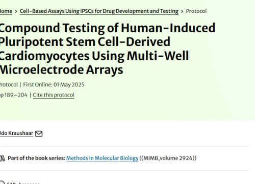 Cell-Based Assays Using iPSCs for Drug Development and Testing, 01 May 2025