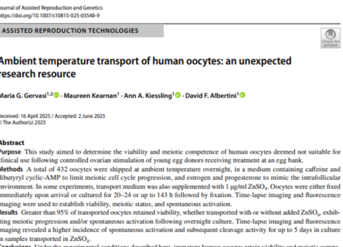 Journal of Assisted Reproduction and Genetics, 21 June 2025