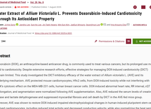Journal of Medicinal Food, 1 August 2025