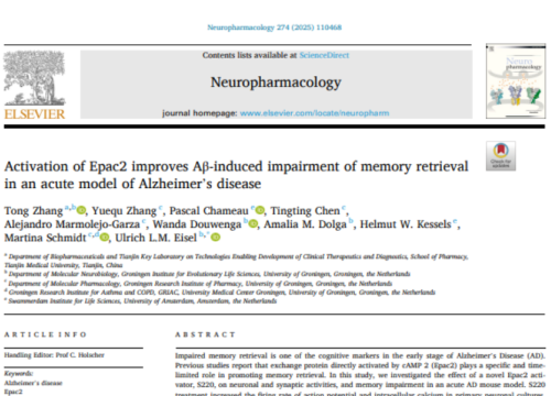 Neuropharmacology, 14 April 2025