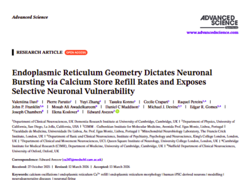 Advanced Science, 31 March 2026