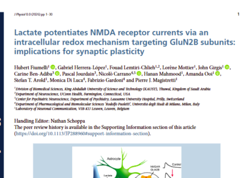 The Journal of Physiology, 11 March 2026