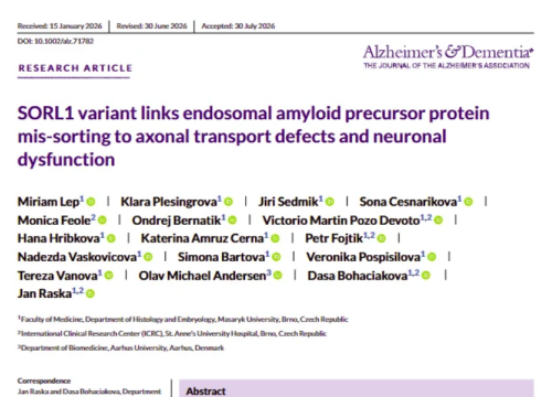 Alzheimer's & Dementia, 22 August 2026